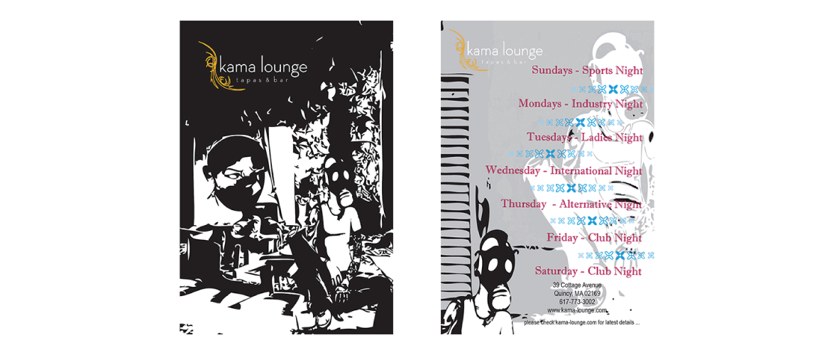 Kama Loung Promotional Flyer - Quincy, MA