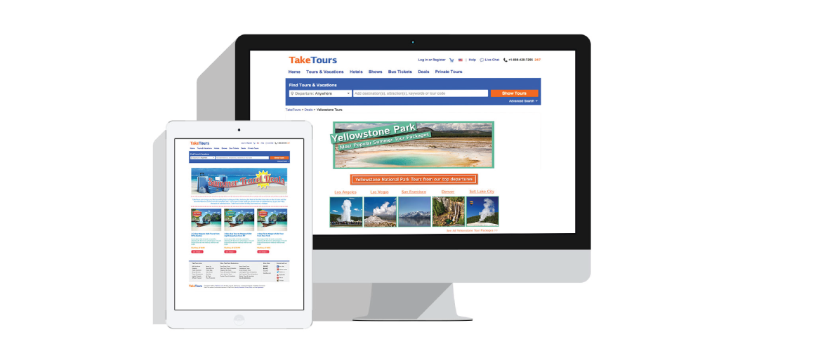 TakeTours Deals Page